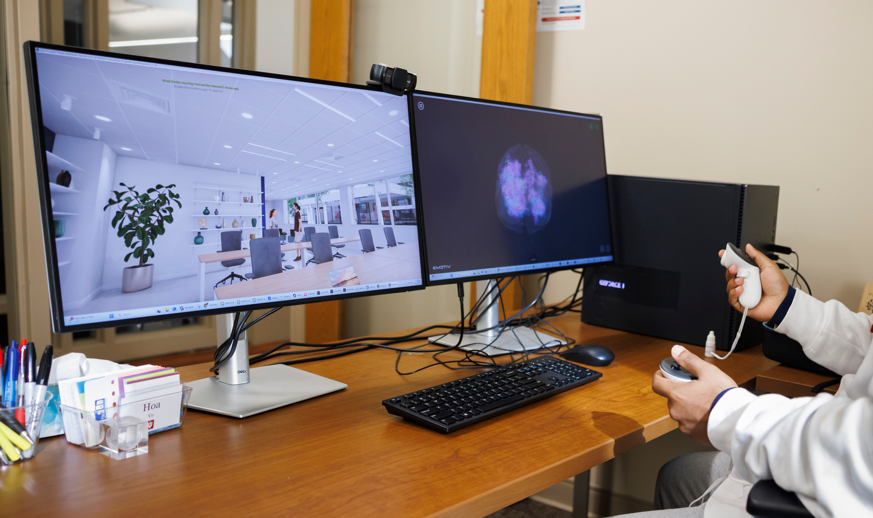 Virtual reality behavioral research and indoor travel analysis